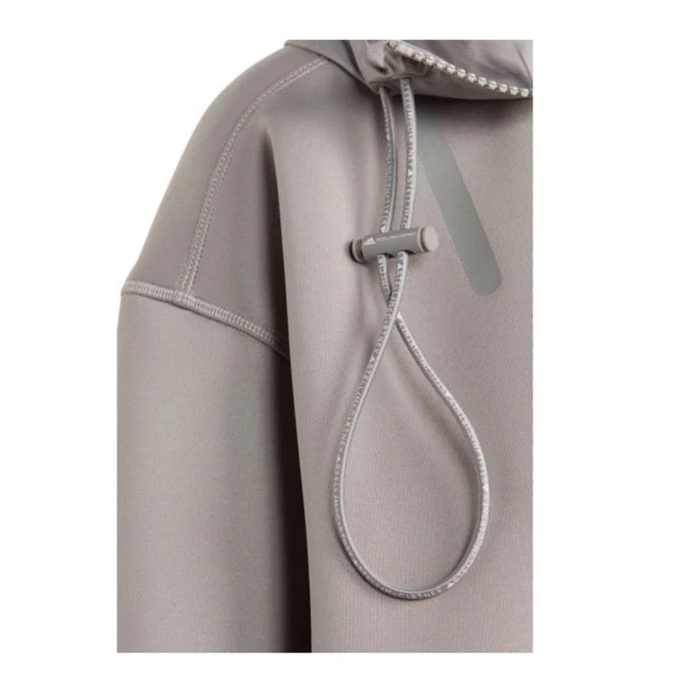 NEW ADIDAS BY STELLA MCCARTNEY Gray Scuba Jacket Size Small - Picture 11 of 12